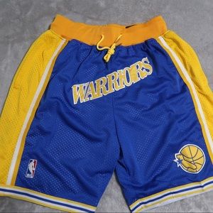 Golden state warriors just don basketball shorts NEW L
